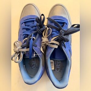 Reebok City Classics Blue and Gray Athletic Shoes